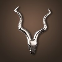 Голова антилопы 4076, металл, chrom, ROOMERS FURNITURE