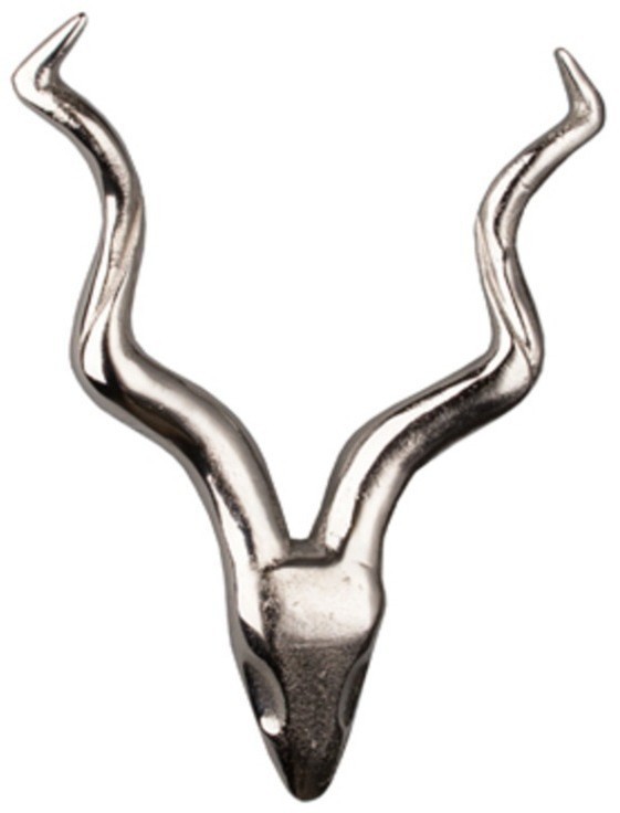 Голова антилопы 4076, металл, chrom, ROOMERS FURNITURE