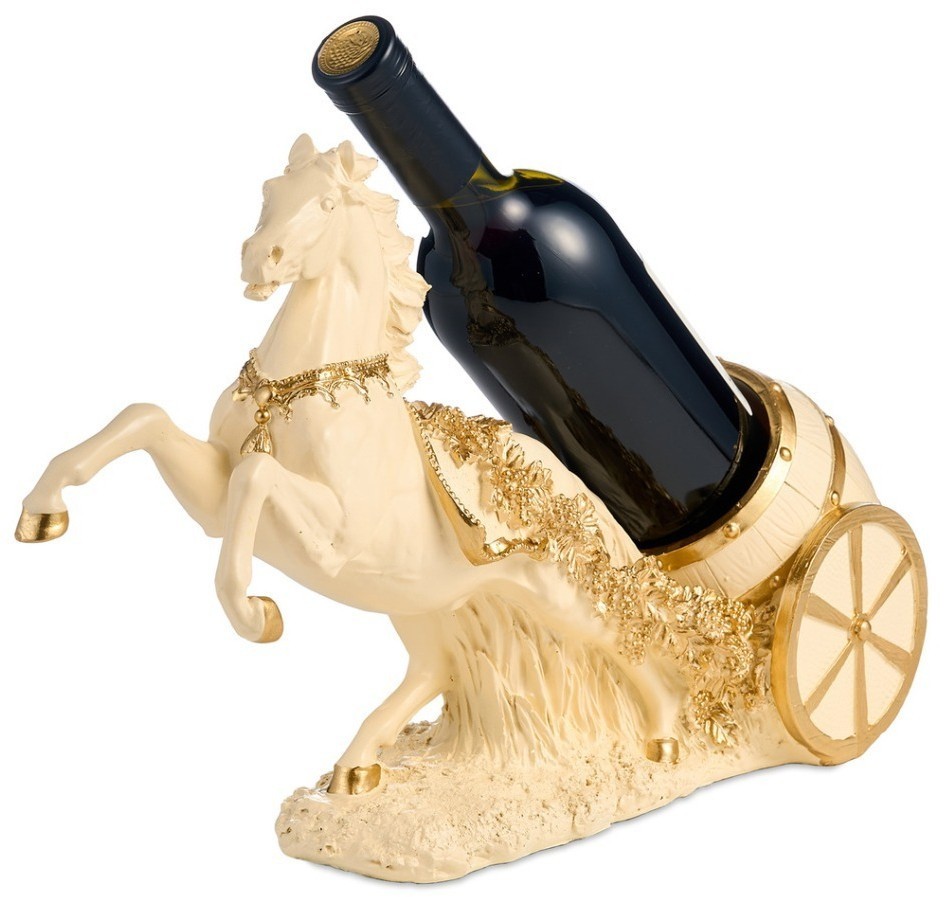 Подставка под бутылку "лошадь" 40,5*13,8*21 см Lefard (146-2210)