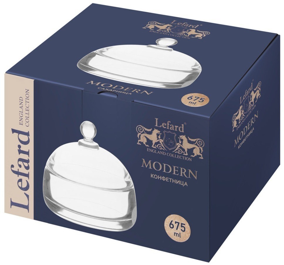 Конфетница "modern", 675 мл/15,5*15,5 см Lefard (345-508)