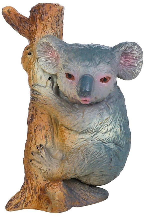 Набор фигурок животных серии "Мир диких животных": 2 коалы, сурикат, ящерица, змея (набор из 6 предметов) (MM211-217)