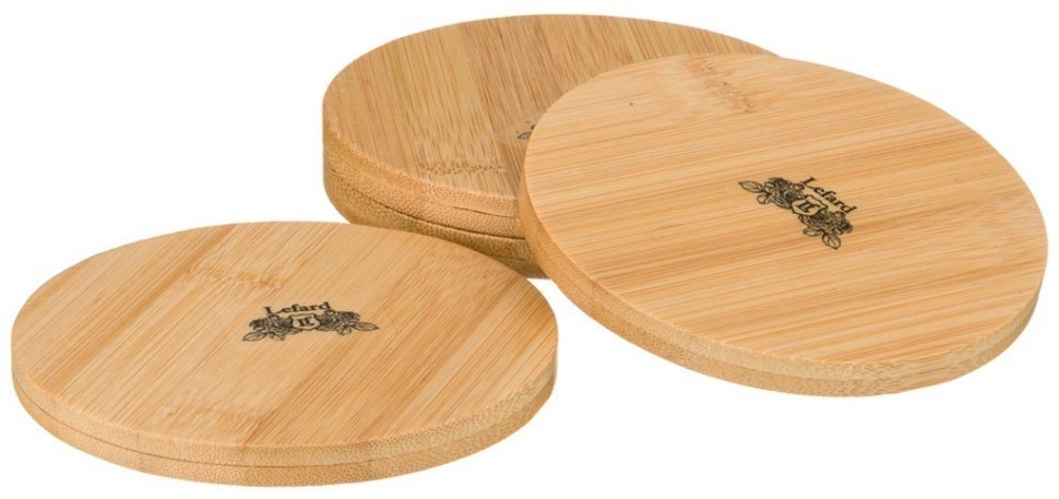 Набор подставок под кружку lefard "native" 4 шт. 11,5 см (587-160)