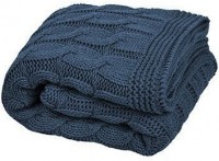 Плед вязаный Qwerty Nordvic Графитовый 66505 (66236)