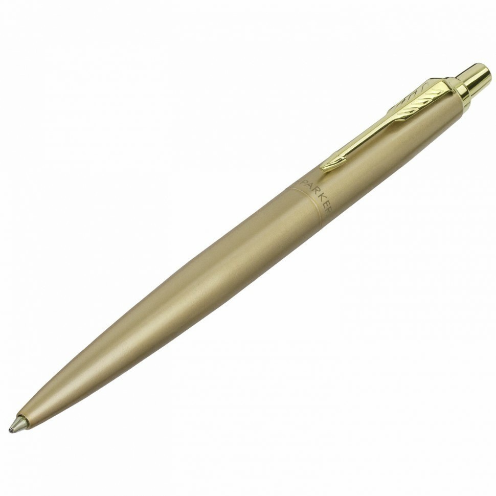 Ручка шариковая Parker Jotter XL Monochrome Gold GT золотой нерж. сталь синяя2122754 143764 (91897)