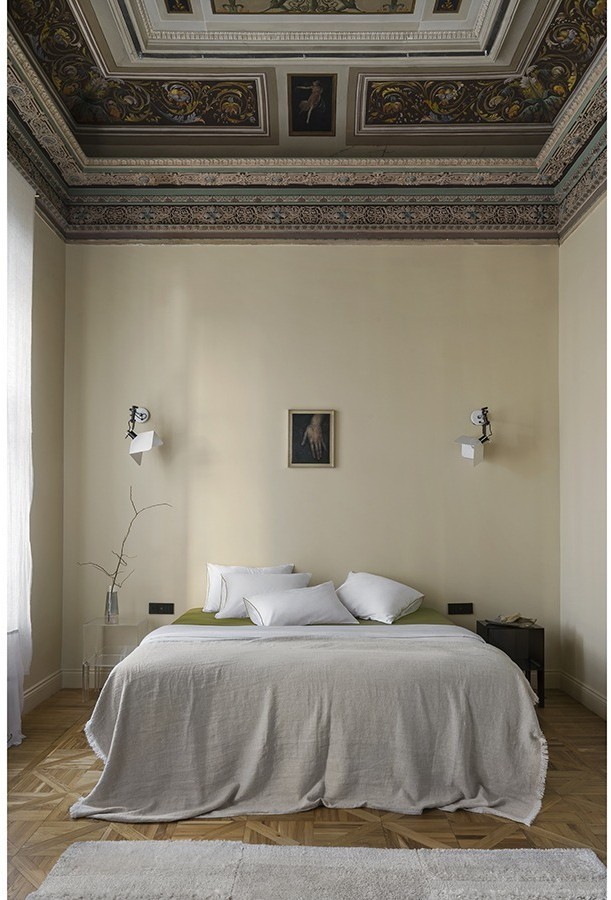 Комплект постельного белья из сатина из коллекции meditation, olive, 150х200 см (77725)