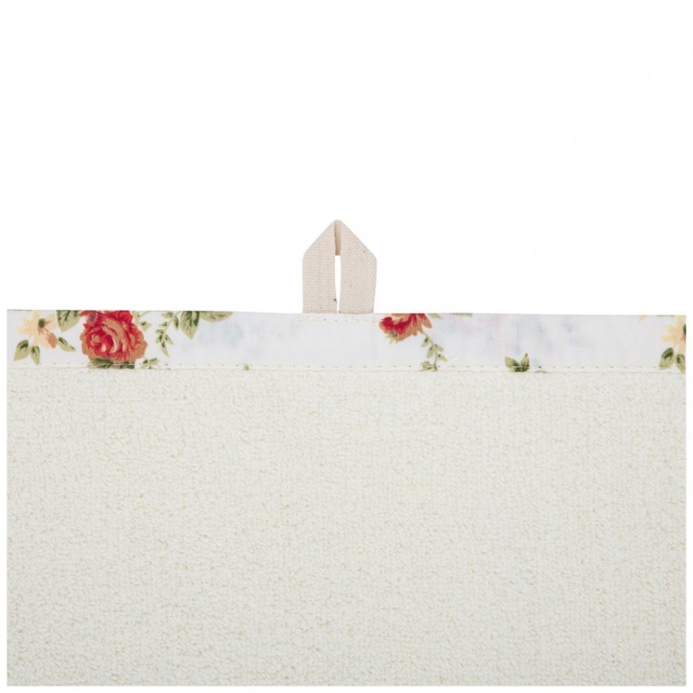 Полотенце махровое "шибби шик" 30х50см ,шампань, 100%хлопок SANTALINO (850-460-33)