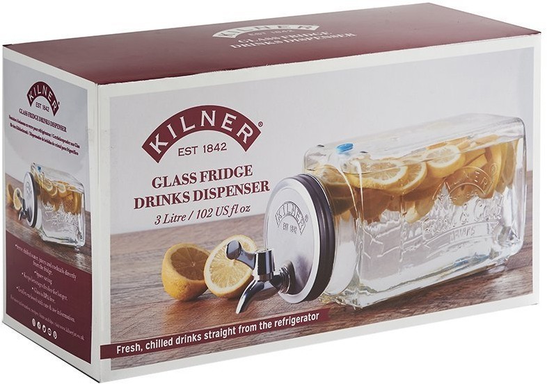 Диспенсер для холодных напитков 3л в подарочной упаковке (62013)