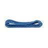 Скакалка для художественной гимнастики RGJ-403, 3 м, синий/золотой, с люрексом (843972)