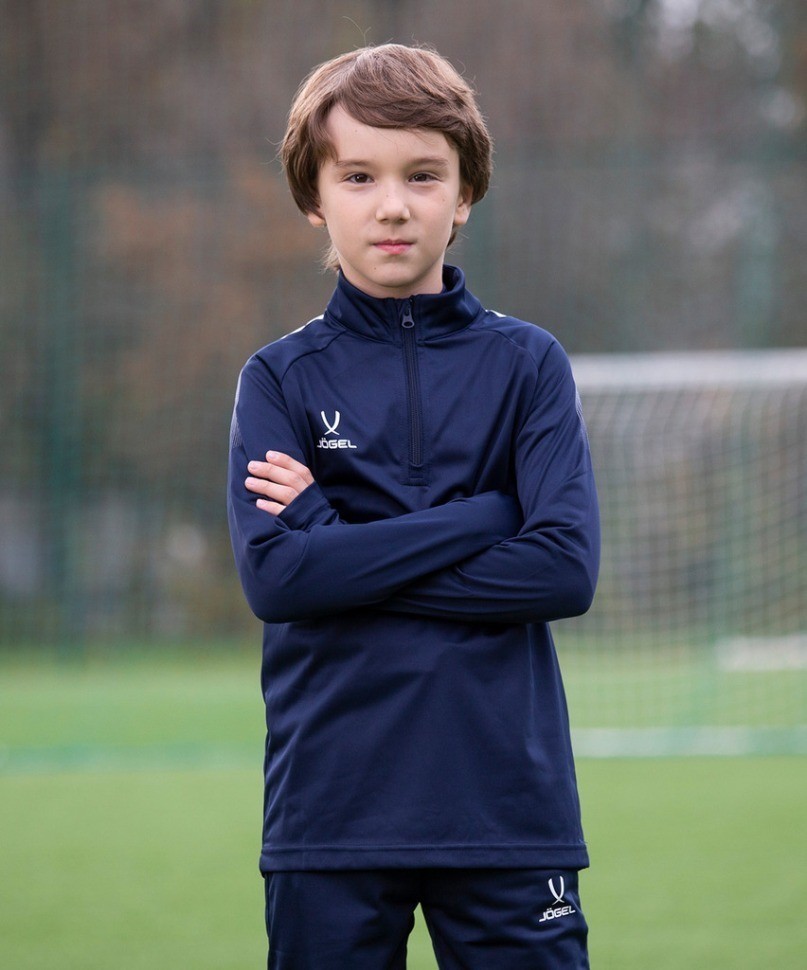 Джемпер тренировочный CAMP Training Top 1/4 Zip, темно-синий, детский (2095820)