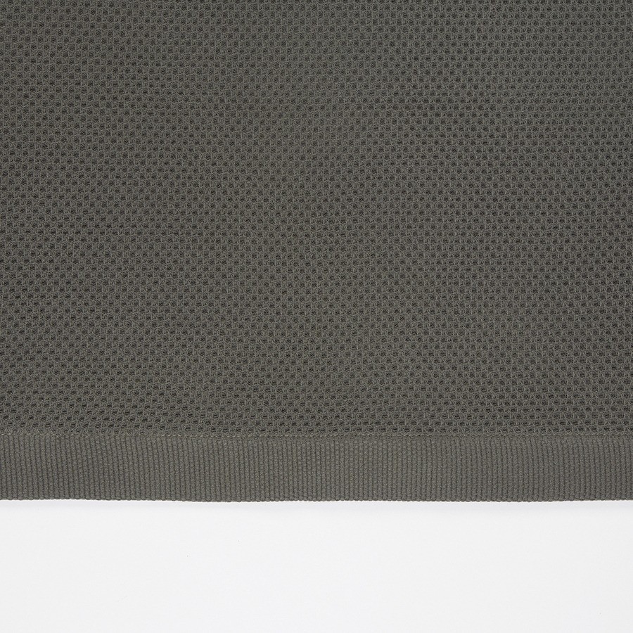 Полотенце для рук вафельное темно-серого цвета из коллекции essential, 50х90 см (75414)