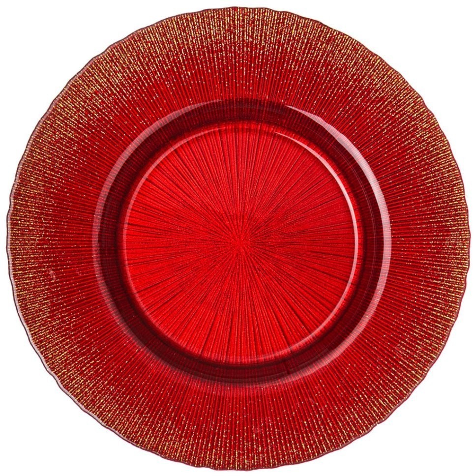 Тарелка "merry red" 21 см мал.уп.=6шт. Bronco (336-156)