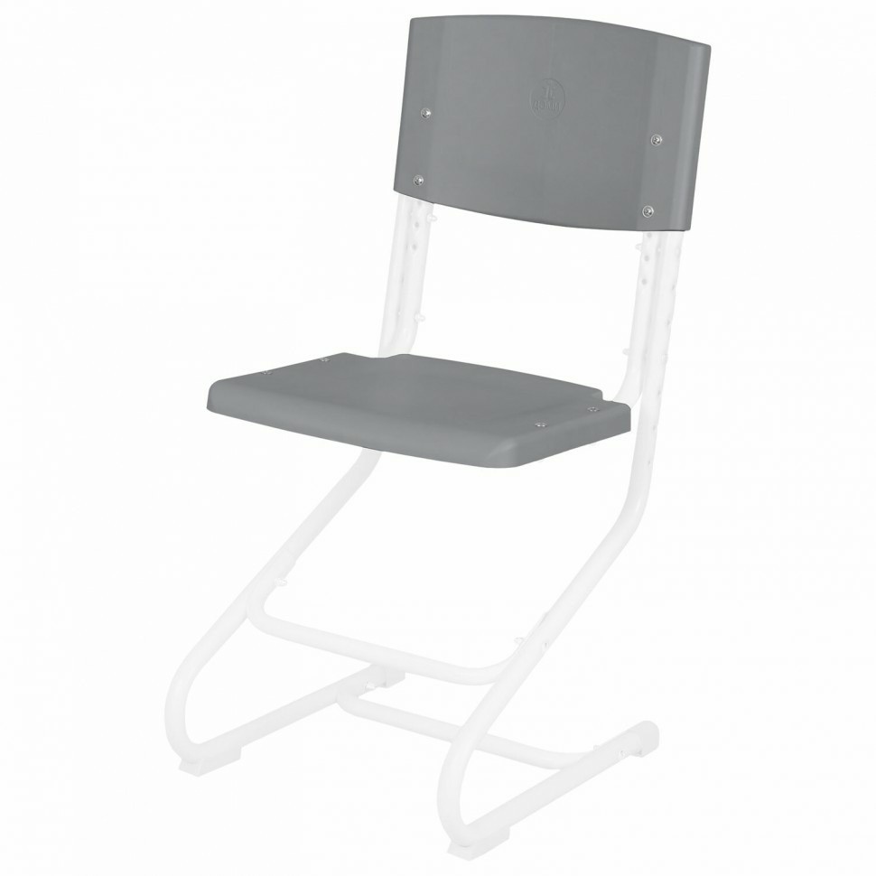Сиденье + спинка стула ДЭМИ СУТ.01 пластик серый ДЭП.18 641746 (91304)