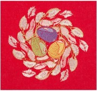 Набор &quot;пасхальные традиции&quot;, полотенце 40х60, 1шт,оранж, вышивка, 100%хлопок SANTALINO (850-841-84)