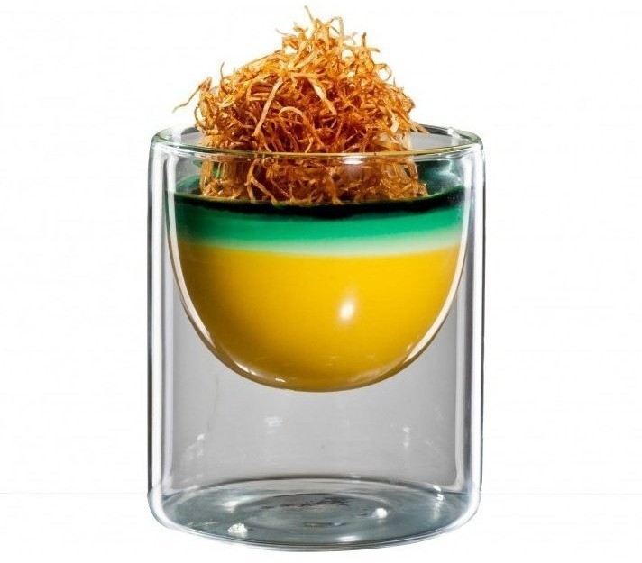 Bloomix Чаша для порционной подачи закусок и деcертов "Полумесяц" средний Catering X-002-170/1