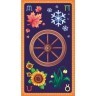 Карты Таро "Caratti/Platano Wheel of the Year Tarot" Lo Scarabeo / Колесо Года (30787)