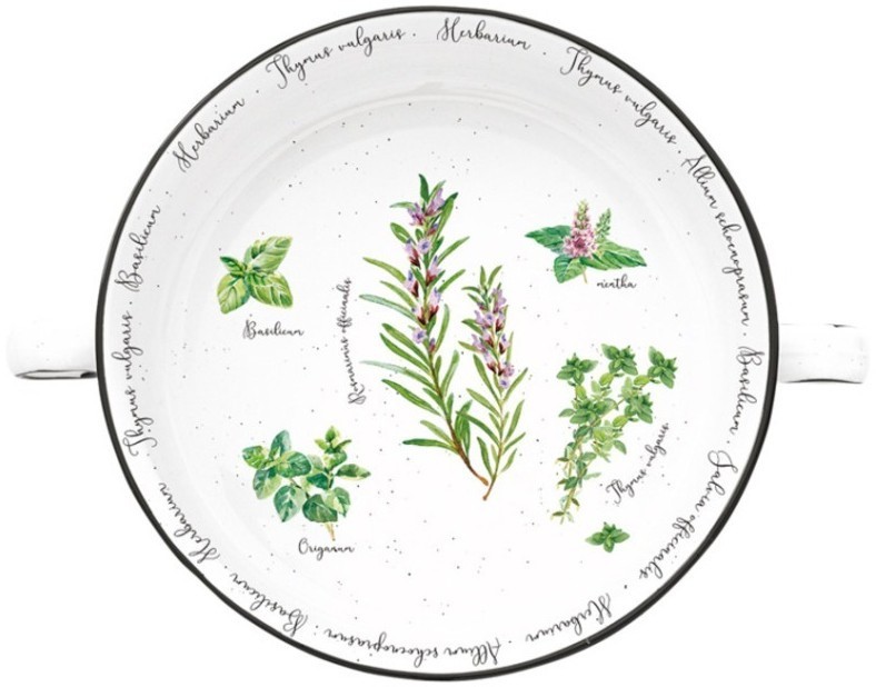 Салатник Herbarium, 20 см, 1,8 л - EL-R2208/HERU Easy Life