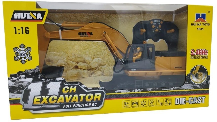 Радиоуправляемый экскаватор Huina масштаб 1:16 (HN1531)