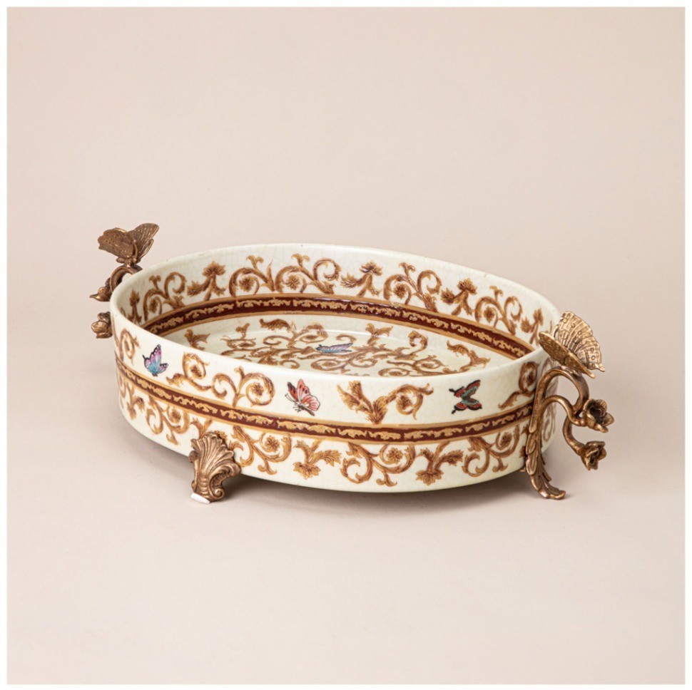 Блюдо декоративное 40.5x26x12 см Lefard (469-378)