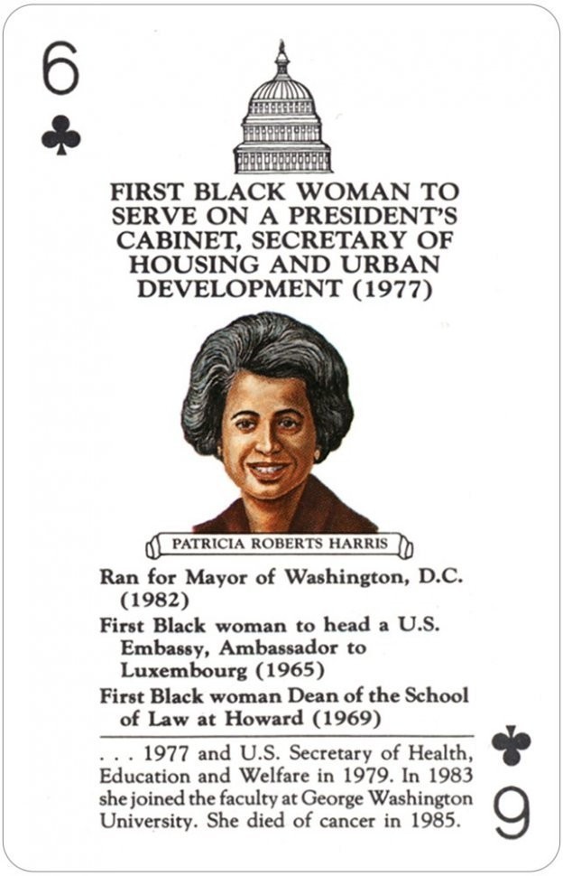 Карты "Notable Black Women in American History" (47079)