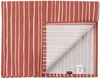 Дорожка на стол из хлопка терракотового цвета с принтом Полоски из коллекции prairie, 45х150 см (69719)