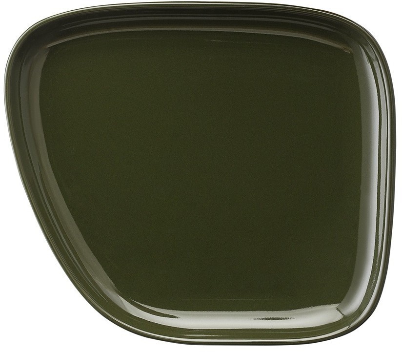 Набор из 5-ти сервировочных тарелок на деревянном подносе sorrento (78440)