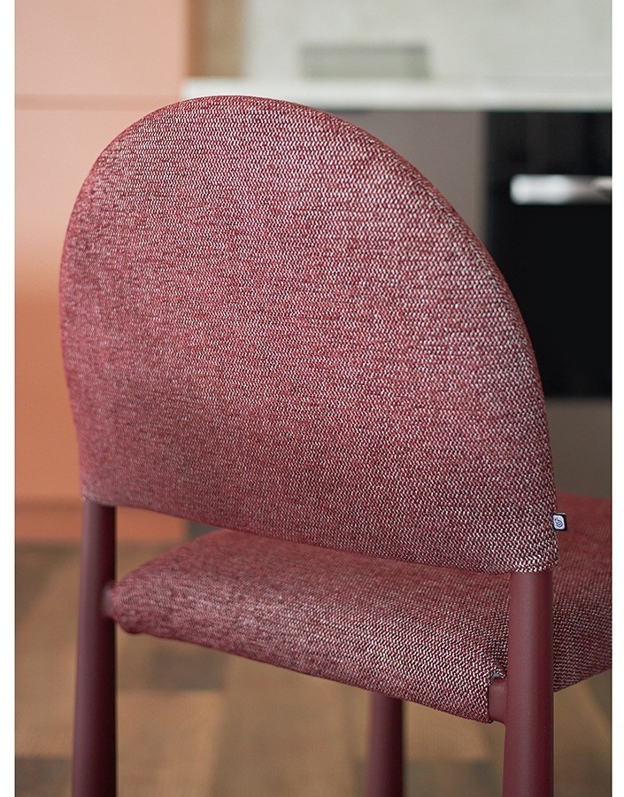 Стул freddi, рогожка, глинтвейн (78610)