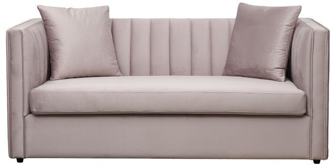 Диван Paolo/VR двухместн.раскл. велюр беж. Colt1001 182*90*78см,2 под. (TT-00015084)