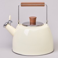 Чайник agness 3,0 л со свистком и складывающейся ручкой, индукционное капсульное дно (937-913)