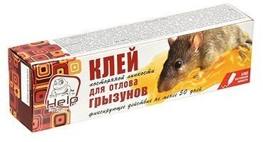 Клей для уничтожения крыс и мышей Help 135 г 80281 (62913)