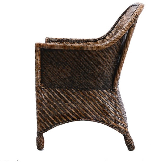 Кресло TMDMarta, Ротанг, grey, ROOMERS FURNITURE