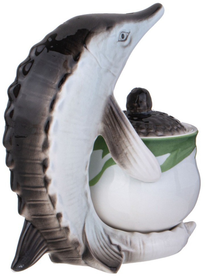 Икорница lefard "осетр" 100 мл 1,25*9*14 см (58-1052)