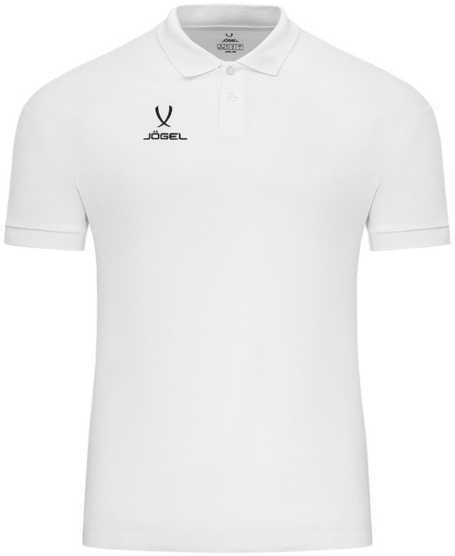 Поло JOGEL CAMP 2 CVC Polo, белый (2114405)