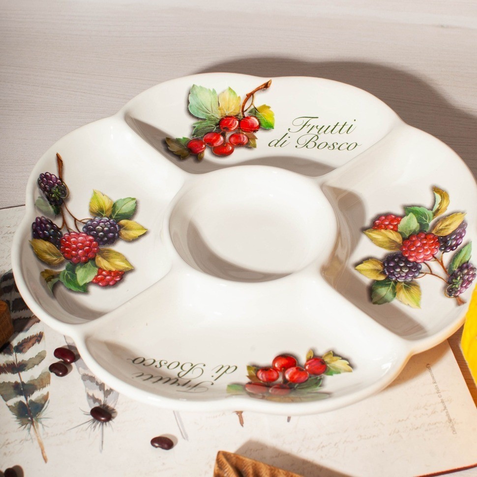 Менажница Frutti di Bosco 25 см 6019-FBO