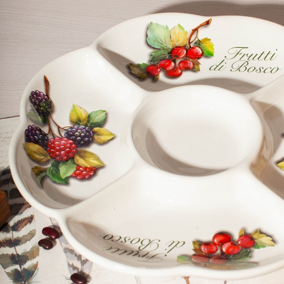 Менажница Frutti di Bosco 25 см 6019-FBO