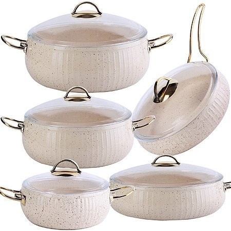 Набор посуды 10пр 3+3+4+4,5+7 л Mayer&Boch (40436)