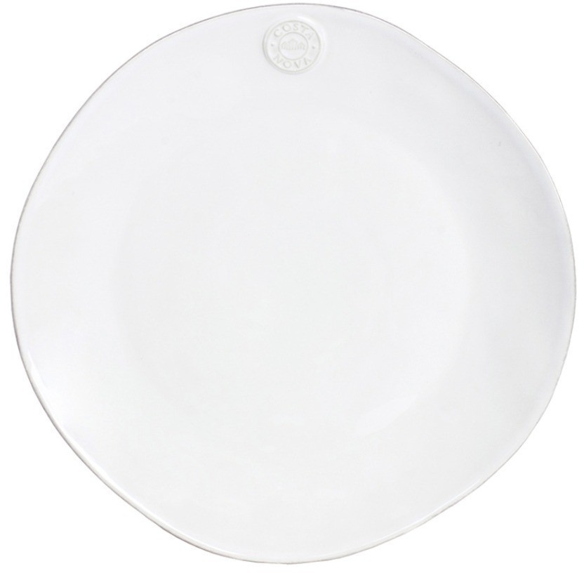 Тарелка NOP331-WHE(NOP331-02203B), 33 см, керамика, white, Costa Nova