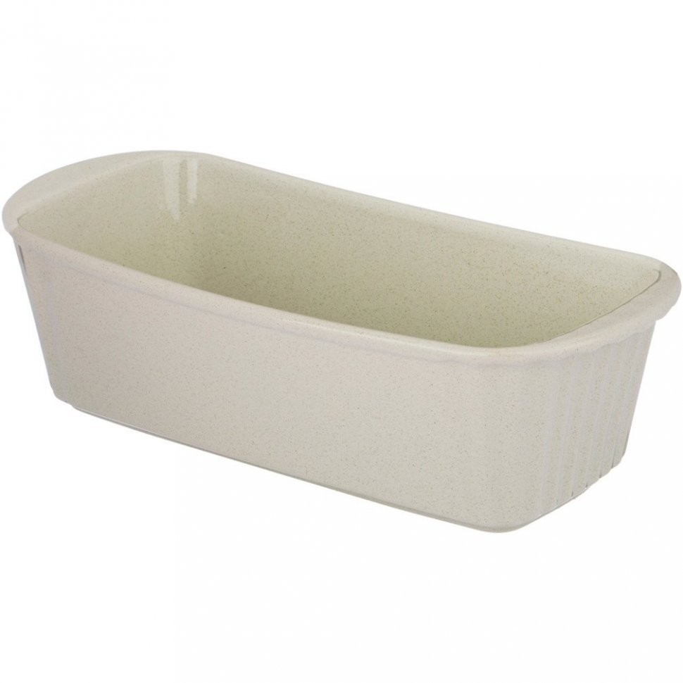 Форма для выпечки agness "modern kitchen" бежевая 2050 мл 32*14*9 см Agness (777-069)