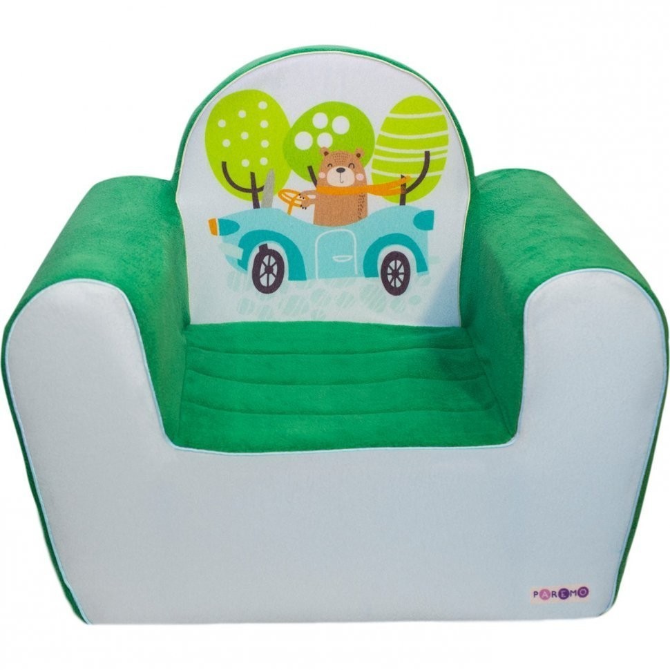 Бескаркасное (мягкое) детское кресло серии "Экшен", Путешественник, цвет Неон, Стиль 1 (PCR320-61)