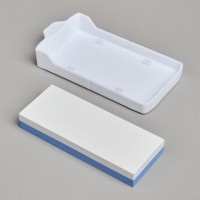 Подставка для ножей agness с точильным камнем 13,6*14,6*23 см (907-320)