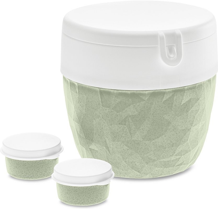 Ланч-бокс club bento, organic, зеленый (68349)