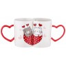 Набор из 2 кружек " счастливы вместе" 260 мл Lefard (260-974)