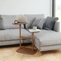 Столик приставной swivo светлый орех (72239)