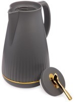 Термос со стеклянной колбой, 950 мл, крышка с клапаном Agness (734-202)