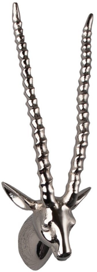 Голова антилопы 4074, металл, chrom, ROOMERS FURNITURE