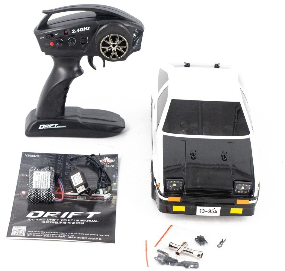 Радиоуправляемая машина для дрифта Toyota AE86 (35 см, 30 км/ч, акб, 1:12) (HB-R1201)