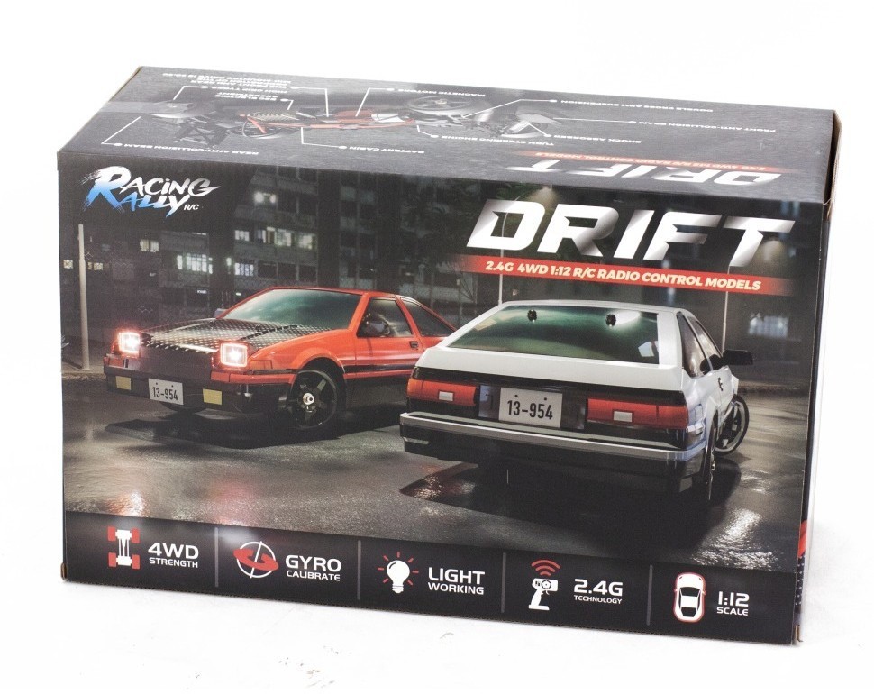 Радиоуправляемая машина для дрифта Toyota AE86 (35 см, 30 км/ч, акб, 1:12) (HB-R1201)