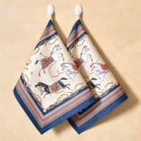 Набор полотенец  2шт &quot;passage&quot;,40х60см, 100% хлопок,бежевый,твил Lefard (850-758-6)