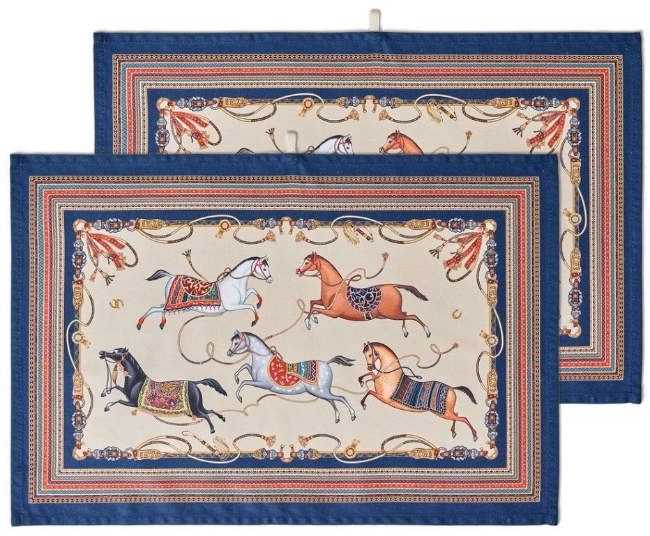 Набор полотенец  2шт "passage",40х60см, 100% хлопок,бежевый,твил Lefard (850-758-6)