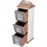 Подставка с ящичками коллекция "home & family" 12,5*12*37 см Lefard (124-215)