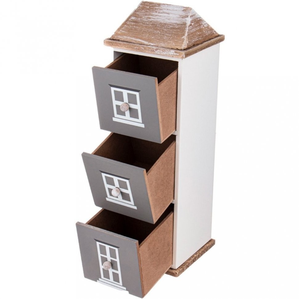 Подставка с ящичками коллекция "home & family" 12,5*12*37 см Lefard (124-215)